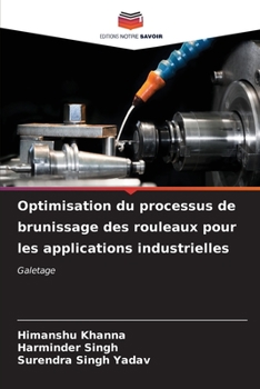 Paperback Optimisation du processus de brunissage des rouleaux pour les applications industrielles [French] Book