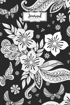 Journal Notebook: Creative Floral Lined Journal Notebook | Inspirational Design in Main Cover