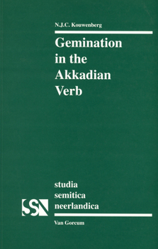Paperback Gemination in the Akkadian Verb Book