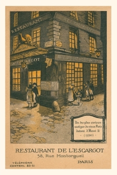 Paperback Vintage Journal Restaurant de L'Escargot, Paris Book
