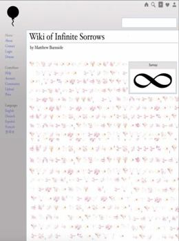 Paperback Wiki of Infinite Sorrows Paperback Matthew Burnside Book
