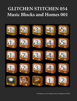 Hardcover Glitchen Stitchen 054 Music Blocks and Homes 001 Book