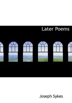 Paperback Later Poems [Large Print] Book
