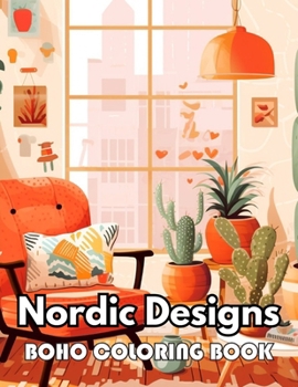 Nordic Designs Boho Coloring Book: Unique and Beautiful High-quality Designs