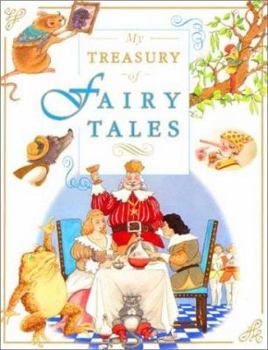 Hardcover My Treasury of Fairy Tales Book