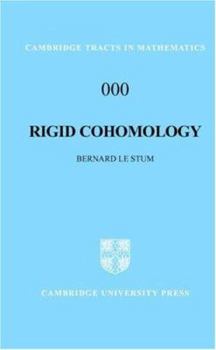 Hardcover Rigid Cohomology Book