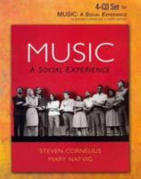 CD-ROM 4 CD Set for Music: A Social Experience Book