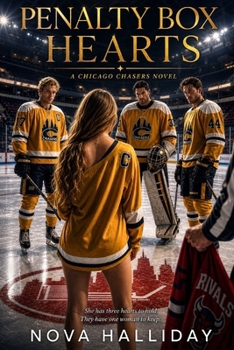 Paperback Penalty Box Hearts: A Dark Why-Choose Hockey Romance (Reverse Harem) Book