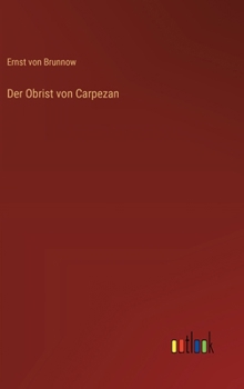 Hardcover Der Obrist von Carpezan [German] Book