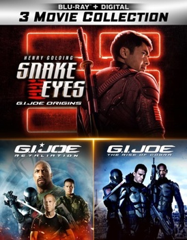 Blu-ray G.I. Joe 3-Movie Collection Book