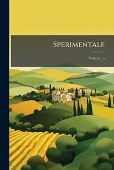Paperback Sperimentale; Volume 13 [Italian] Book