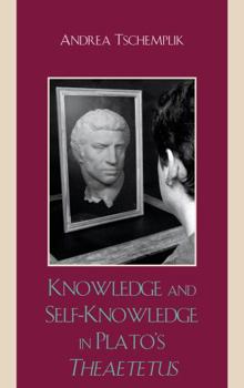 Hardcover Knowledge and Self-Knowledge in Plato's Theaetetus Book