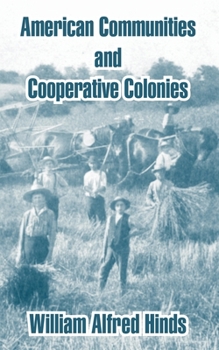 Paperback American Communities and Cooperative Colonies Book