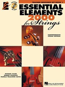 Paperback Essential Elements for Strings - Book 1: Teacher Resource Kit Book