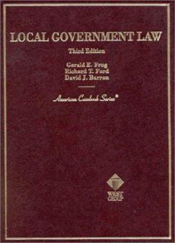 Hardcover Cases and Materials on Local Government Law Book