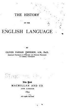 Paperback The History of the English Language Book
