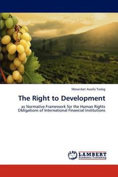 Paperback The Right to Development Book