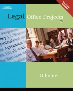 Paperback Legal Office Projects [With CDROM] Book