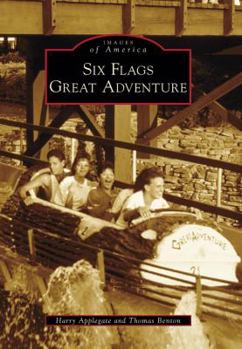 Paperback Six Flags Great Adventure Book