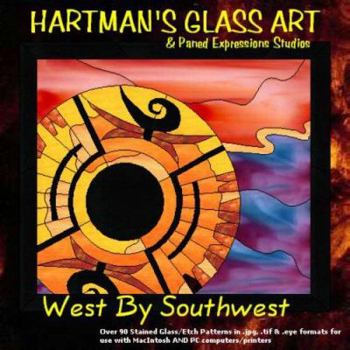 CD-ROM Hartman's Glass Art: West by Southwest Book