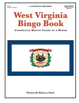 Paperback West Virginia Bingo Book: Complete Bingo Game In A Book