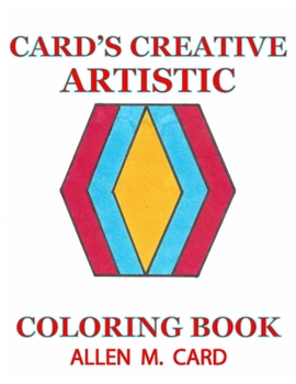 Paperback Card's Creative Artistic Coloring Book