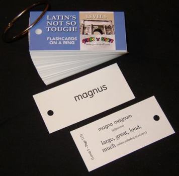 Cards Latin's Not So Tough! Level 5, Flashcards on a Ring Book