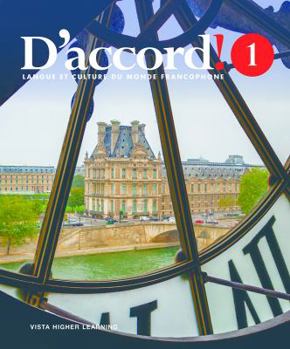 Hardcover D’accord!, ©2019 Level 1, Student Textbook, eBook w/ Supersite Plus Code + eCahier Code Book