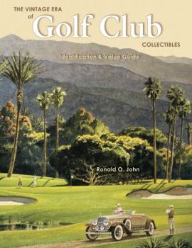 Hardcover Vintage Era Golf Club Collectibles Book