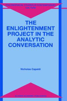 Hardcover The Enlightenment Project in the Analytic Conversation Book