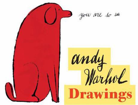Hardcover Andy Warhol Drawings Book