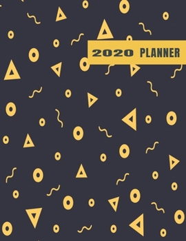 Paperback 2020 Planner: 2020 Personal Planner, 2020 Diary, 2020 Organizer, 2020 Calendar with Daily, weekly and Monthly view Book