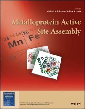 Hardcover Metalloprotein Active Site Assembly Book