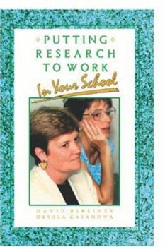 Paperback Putting Research to Work in Your School Book