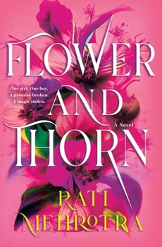 Hardcover Flower and Thorn [Large Print] Book
