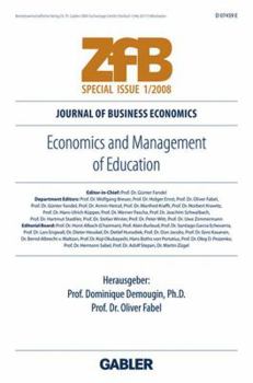Paperback Economics and Management of Education Book