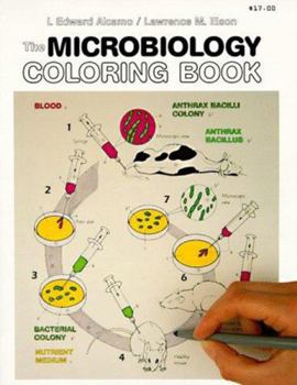 Paperback Microbiology Coloring Book