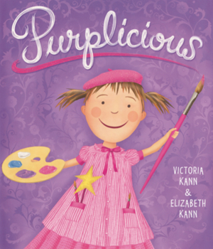 Library Binding Purplicious Book