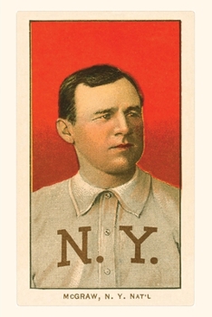 Paperback Vintage Journal Early Baseball Card, John McGraw Book