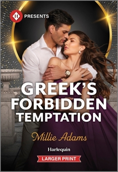 Mass Market Paperback Greek's Forbidden Temptation [Large Print] Book