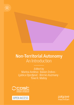 Hardcover Non-Territorial Autonomy: An Introduction Book