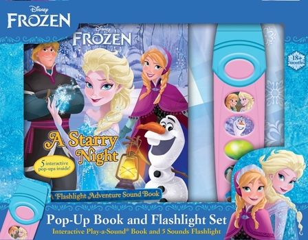 Board book Disney Frozen: Pop-Up Book and 5-Sound Flashlight Set [With Flashlight and Battery] Book