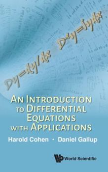 Hardcover An Introduction to Differential Equations with Applications Book