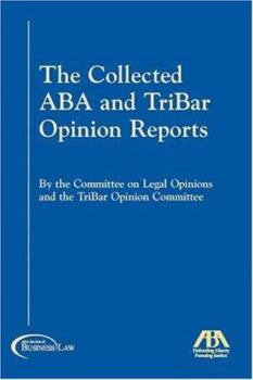 Paperback The Collected ABA and Tribar Opinion Reports Book