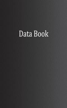 Paperback Data Book: 1/4 Inch Dot Graph Ruled, Memo Book, 5x8, 100 Pages Book