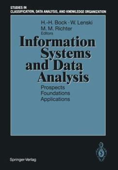 Paperback Information Systems and Data Analysis: Prospects -- Foundations -- Applications Book