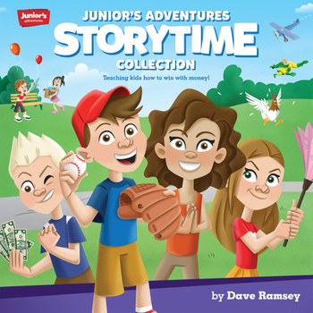 Hardcover Junior's Adventures Storytime Collection: Teaching Kids How to Win with Money! Book