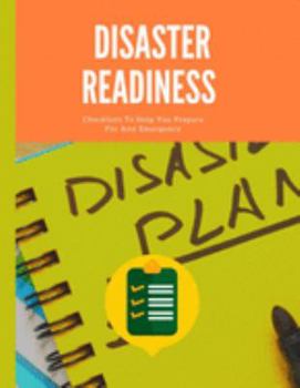 Disaster Readiness: Emergency Preparedness Checklist  - Be Prepared - Meal Planner - Household Inventory - Preppers -  Pantry Inventory