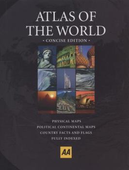 Hardcover Aa Atlas of the World - Concise, 1st Ed. Book