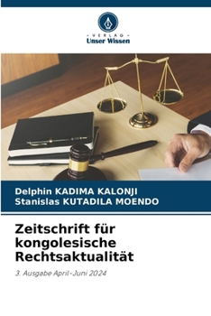 Zeitschrift für kongolesische Rechtsaktualität (German Edition)